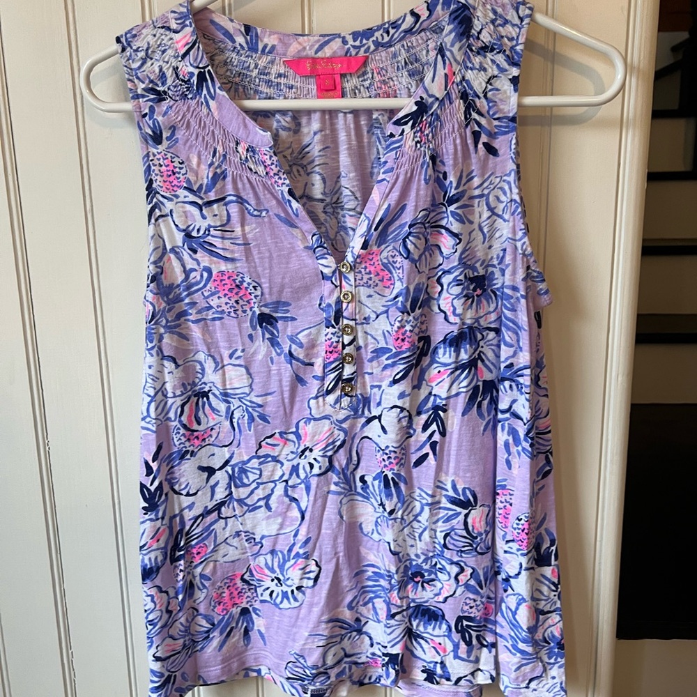 Lilly Pulitzer tank sleeveless top size S